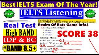 IELTS LISTENING PRACTICE TEST 2024 WITH ANSWERS | 12.01.2025