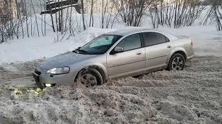 Волга Сайбер прёт как танк