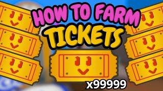 2024 How To *TRULY* Farm Tickets in Bee Swarm Simulator!