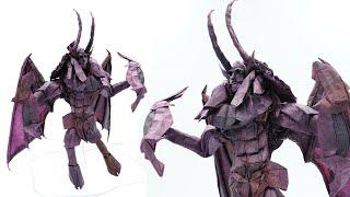 The Making Of An Origami Illidan Stormrage [Soma Cruz] Official Video - FearlessFlourish