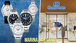 Visit Grand Seiko Singapore Boutique, One Of The Largest Selection in Asia.