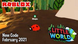 Roblox Little World New Code February 2021