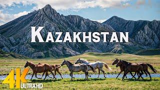 Kazakhstan in 4K • Majestic Landscapes with Ethnic Cinematic Music