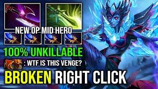 NEW IMBA MID HERO 100% Overpower Right Click Unkillable Hard Carry Vengeful Spirit Dota 2