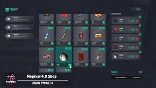 FiveM Shop Script #fivem #nopixel