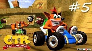 Прохождение Crash Team Racing #5 - Пляж Н. Сэнити (монетки и реликвии)