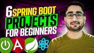 6 Spring Boot Full Stack Projects For Beginners & Resume | Line By Line Coding Tutorial