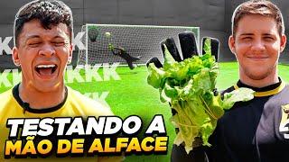 TESTANDO LITERALMENTE A "MÃO DE ALFACE"  *mito ou verdade?!*