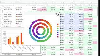 Javascript Charting for Data Grid