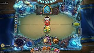 HearthStone Ледяная Корона - Лорд Ребрад. Прохождение бюджетной колодой за Жреца