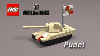 Lego mini tank Panther ( Pudel ) World of Tanks