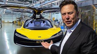 Elon Musk's First Prototype of Flying Tesla Car SHOCKED The World