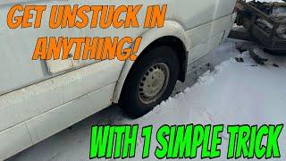 Simple Sick Winter hack Trick  ￼: Getting Unstuck By Yourself .. with this simple trick ￼