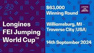  LIVE | $63,000 Winning Round | Longines FEI Jumping World Cup 2024/25