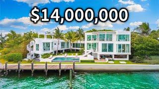 Touring a $14,000,000 Modern Miami Home that rents for $69,000 a MONTH!