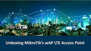 MikroTik wAP LTE Access Point Unboxing