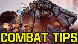 Horizon Zero Dawn Tips - COMBAT TIPS (Horizon Zero Dawn gameplay - Horizon Zero Dawn tipps)