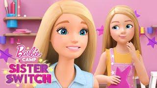 Barbie Camp Sister Switch! | FULL EPISODES 1-4 