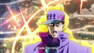 Jotaro beats the Kira out of Yoshikage