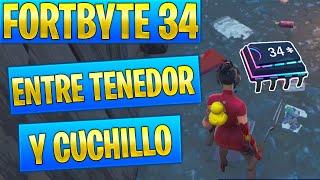 FORTBYTE 34 Se encuentra entre un tenedor y un cuchillo (Localización) | Eiva07