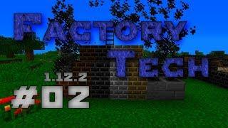 [Обзор][1.12.2] Factory Tech - Конвейеры, дрели, серо-водо-огнемет! - S6-EP02