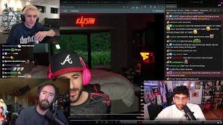 xQc Reacts to Asmongold on Hasan Blaming him for Twitch's "AdPocalypse"