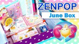 ZenPop Japan June 2019 Box Unboxing - A Box of Kawaii Characters Stationery from Japan!