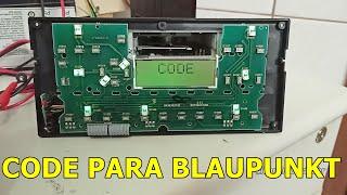 Radio Original Xantia - Como Desbloquear (Code) Radio Blaupunkt PH1/D Citroen