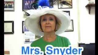 COKSM - "Goodbye and Thank You, Mrs. Snyder!"