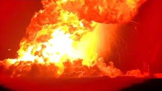 ‘Terrible disaster’: SpaceX test rocket explodes