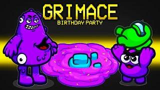 I drank the Grimace Shake in Among Us...