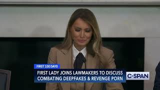 First Lady Melania Trump on 'Take it Down Act': "