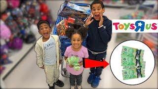 No Budget Challenge at Toys R Us!