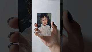 𐙚 unpacking jungwon photocard [dark blood half ver] #jungwon #enhypen