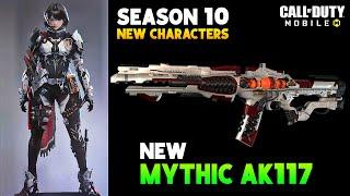 Season 10 New Characters & Mythic AK117 Lava CODM - 5th Anniversary Leaks COD Mobile