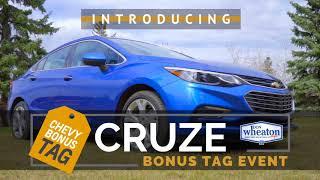 Cruze Bonus Tag | Don Wheaton Chevrolet Buick GMC