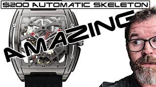 Crazy $220 Automatic Skeleton Watch - Ciga Designs Z Series