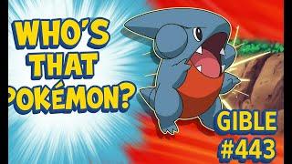  Who’s That Pokémon? It’s Gible! (#443 Pokédex Reveal) 