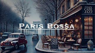 ️4K Café Champs-Élysées Paris Cozy Bossa Nova