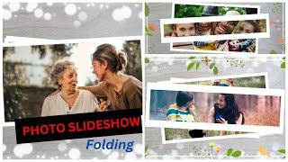 Folding Photo Slideshow: Filmora 13 Tutorial