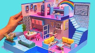 DIY Cardboard Miniature House #13 ~ Mansion Dreamhouse