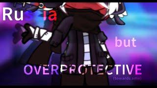 Russia but overprotective || RusAme || Gacha x Countryhumans