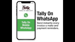 Tally Prime whatsapp tdl , unlimited whatsapp from tally prime, No Browser Opening 919834129437/Call