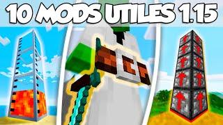 10 USEFUL mods (for MINECRAFT 1.15)️