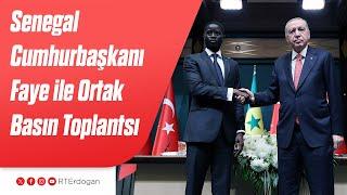 Senegal Cumhurbaşkanı Bassirou Diomaye Diakhar Faye ile ve Ortak Basın Toplantısı