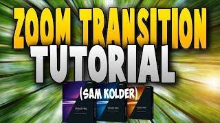 Sam Kolder ZOOM Transition Tutorial! (NO PLUG INS) (Sony Vegas Pro 11,12,13,14,15)