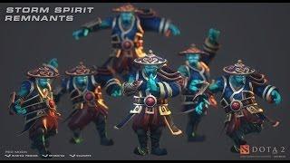 Dota 2 Storm Spirit - Good Fortune Remnants Kinetic Gem review