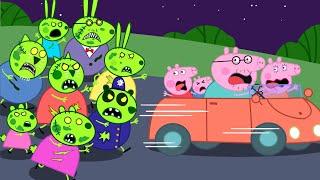 PEPPA PIG Zombie Apocalypse Movie | Peppa Pig Funny Animation