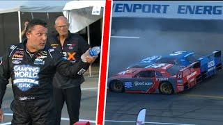 "That's the Dumbest Sh*t" Tony Stewart Angry at Ernie Francis | SRX at South Boston