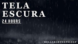 Rain Sounds to Sleep and Relax  24 HOURS  Black Screen